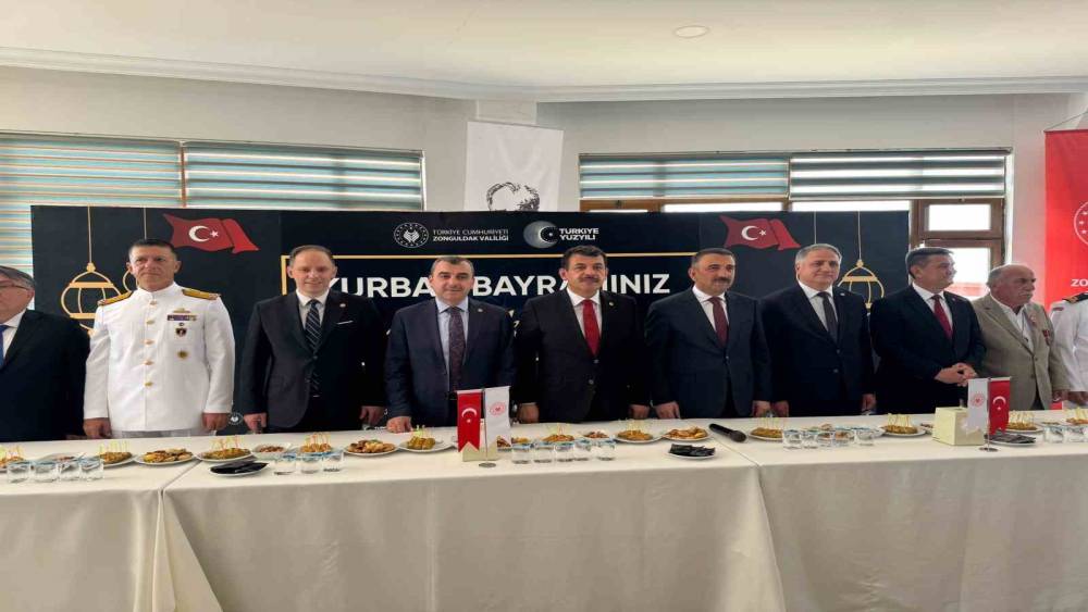Zonguldak protokolü bayramlaştı