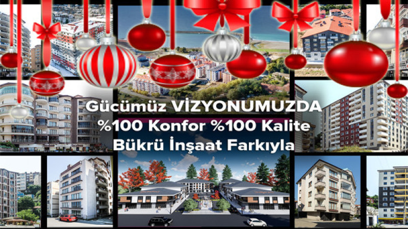 Bükrü İnşaat yeni yılı kutladı