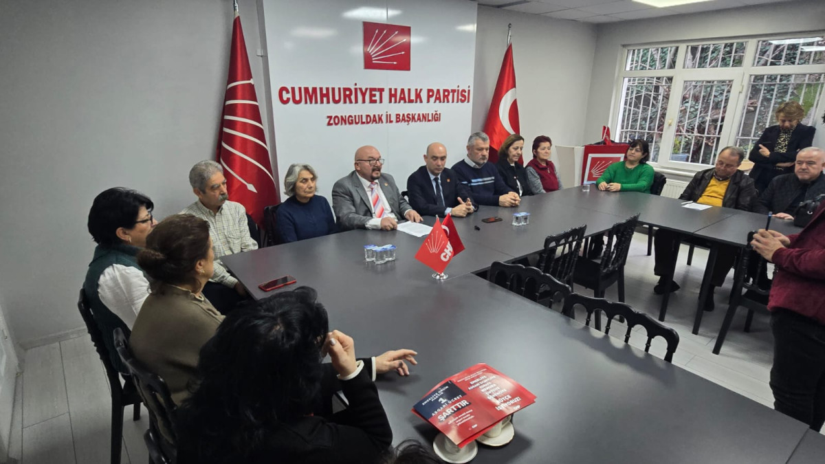 CHP Zonguldak'tan çağrı: Eğitim sorunlarına çözüm bulun!