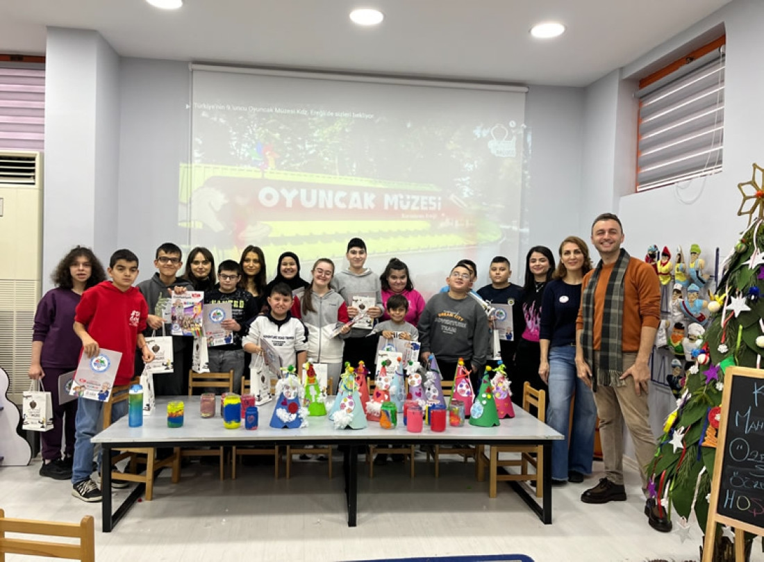  Ereğli Belediyesi Oyuncak Müzesi, Kışla Mahmut Likoğlu Ortaokulu özel eğitim öğrencilerini ağırladı