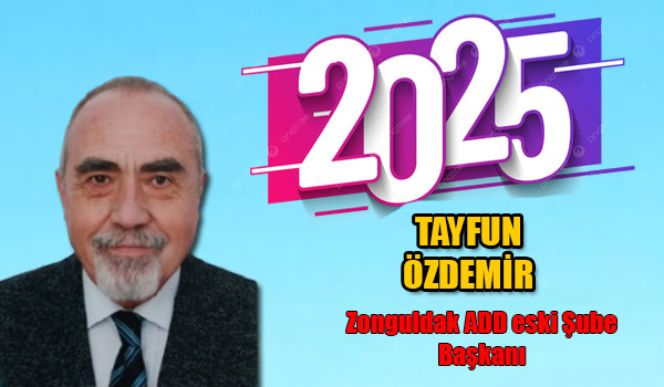 Tayfun Özdemir'in yeni yıl mesajı