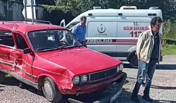 Zonguldak'ta trafik kazası; 5 yaralı